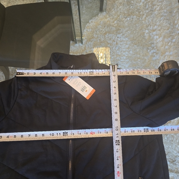 Three Dots Women's Black Polyester Long Sleeve Full Zip Front Casual Jacket 2XL - Picture 13 of 13